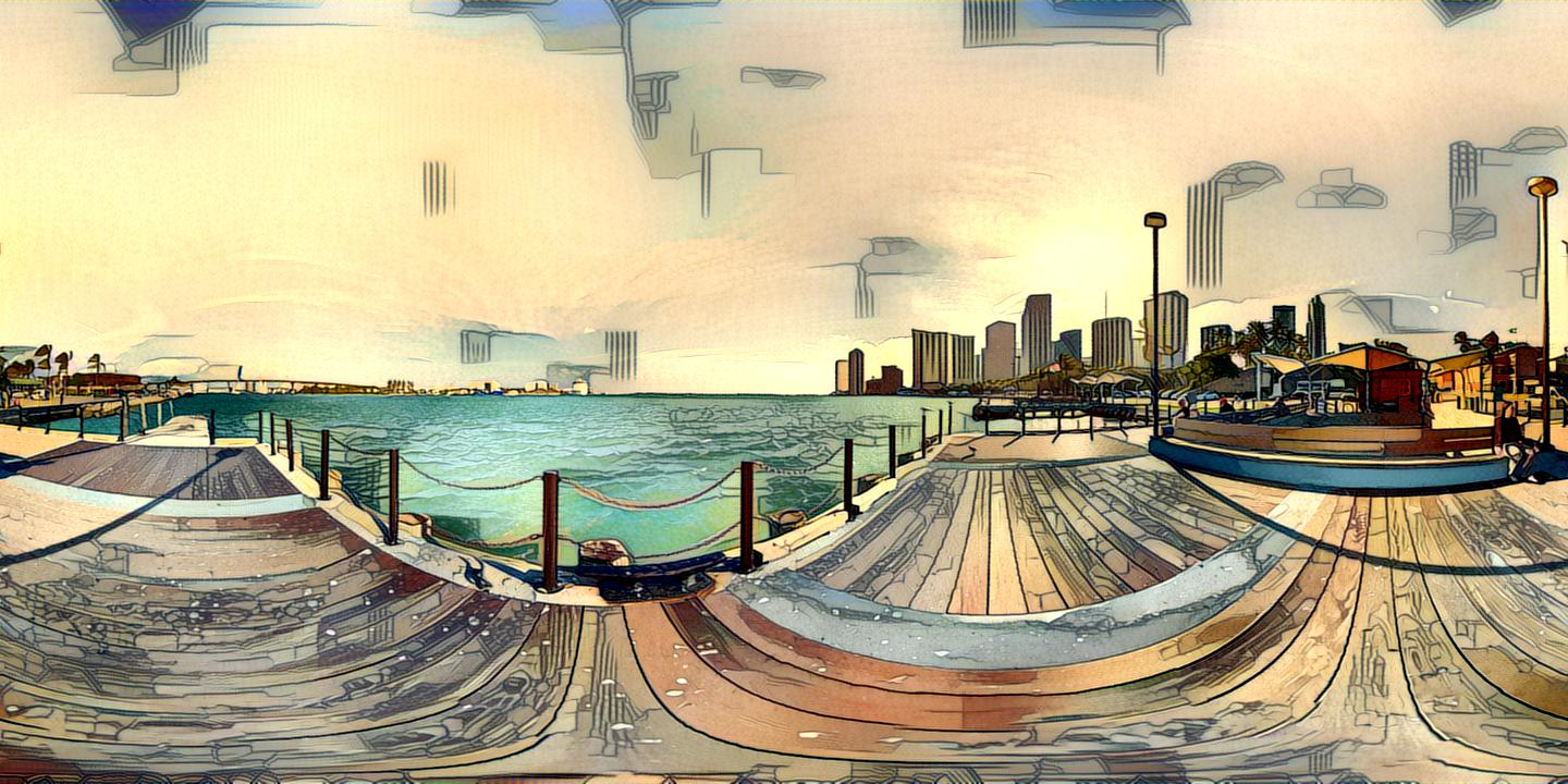 example image Hokusai result