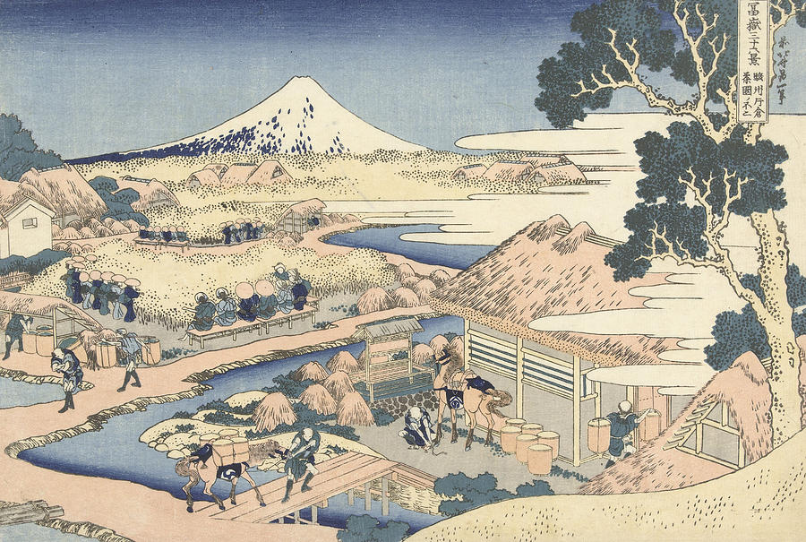 example image Hokusai style