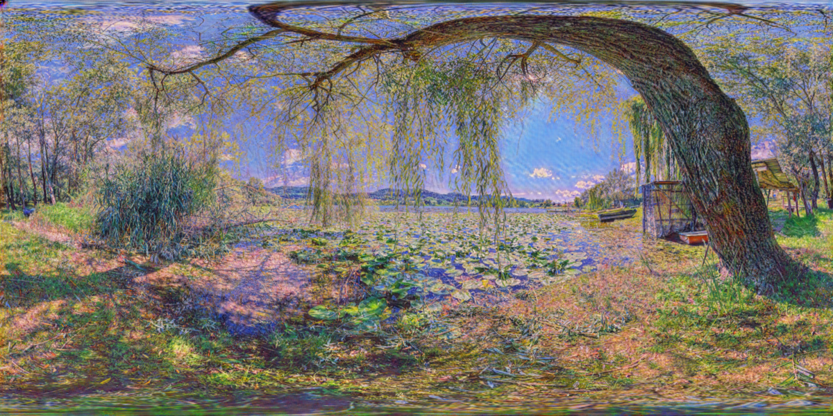 example image Paysage monet